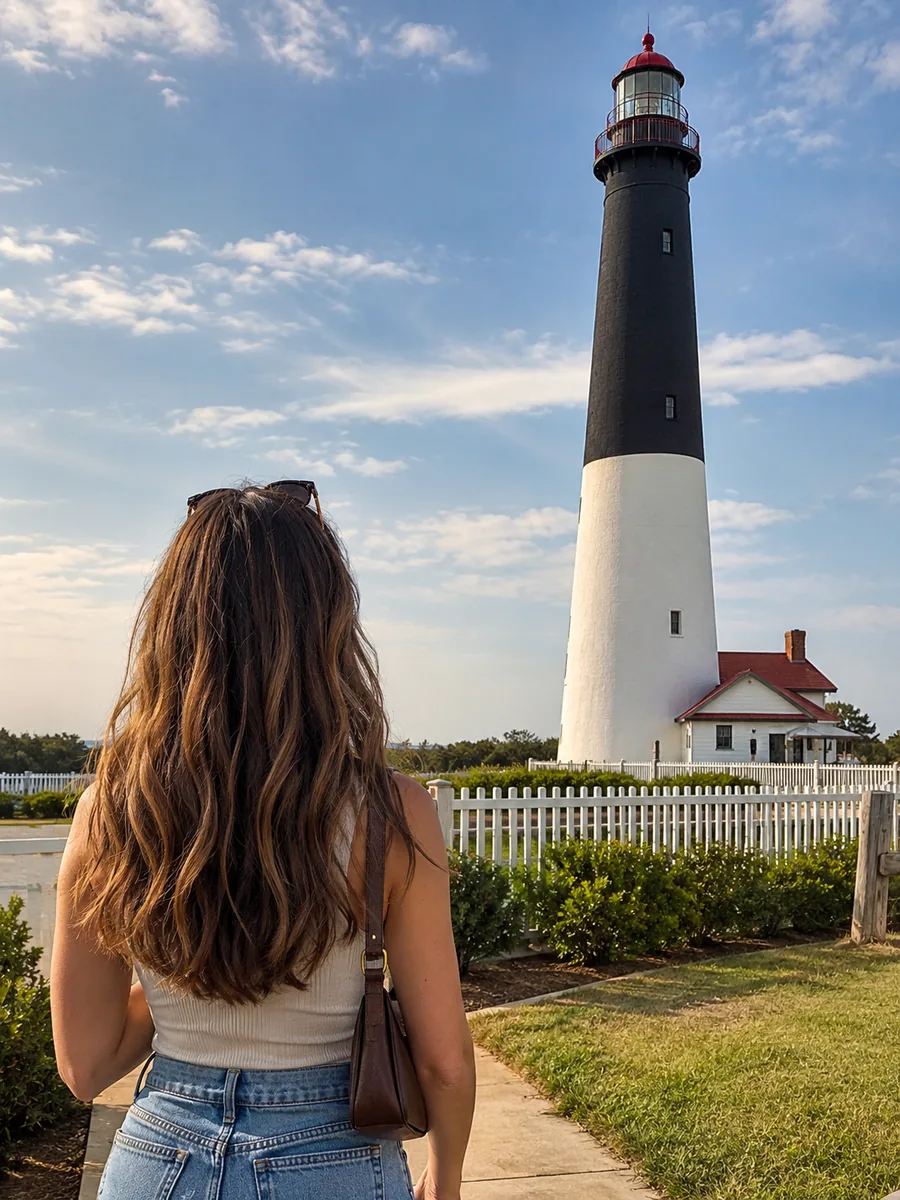 Vista all'Absecon Lighthouse